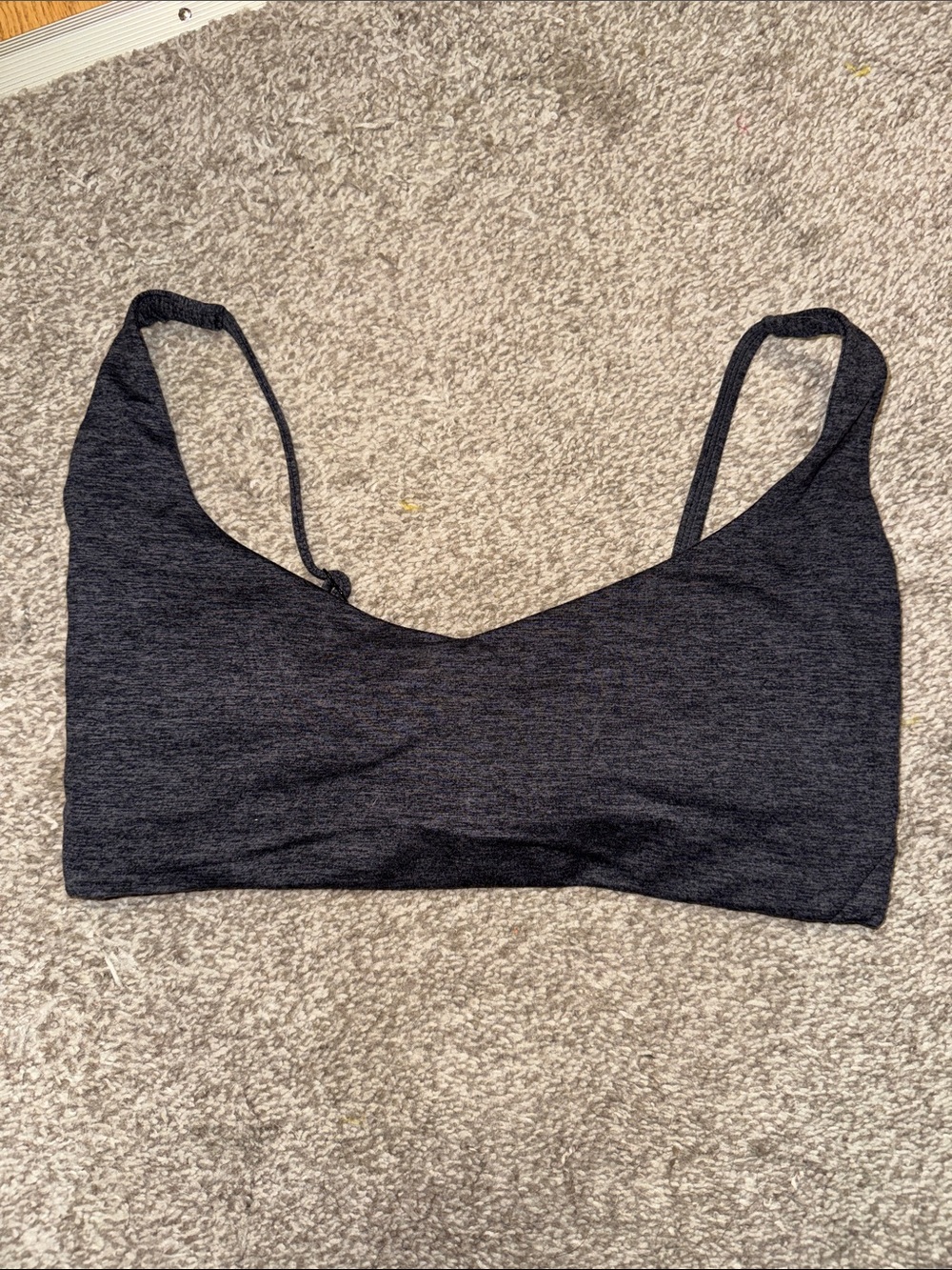 BuffBunny Charcoal Seamless Bralette